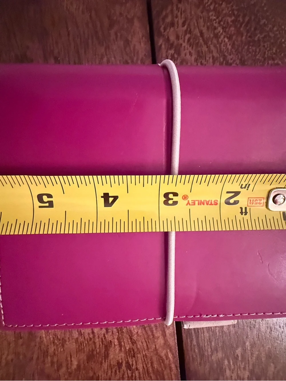 Filofax “DOMINO” Personal Pocket Organizer in Magenta